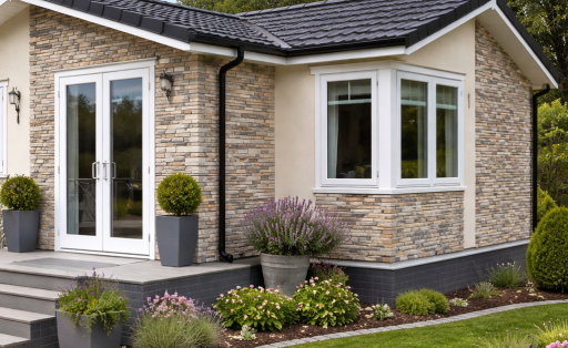 Brick And Stone Effect Park Home Cladding Uk Guardian Park Home Services Medium